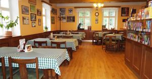 Interiér restaurace Kopičák